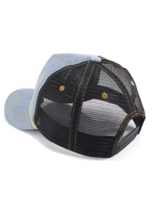 Men Baseball Cap - 藍色 - 查看 3