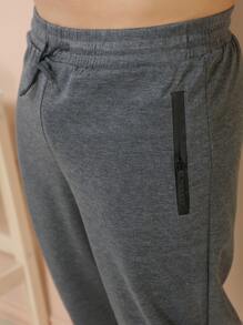 Men Sweatpants - Light Grey - View 6