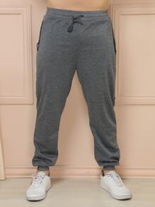 Men Sweatpants - Light Grey - View 2