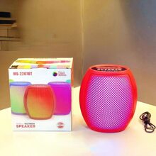 Bocina Bluetooth, Bocina Portatil Inalámbrica con Microfono, Sonido Envolvente con Luz RGB Bocina bluetooth, luces rgb, puerto usb, fm, variedad de colores / color option 2207bt - Multicolor - Ver 1