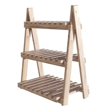 Prateleira Tripla Vertical Para Plantas E Decorações Flores