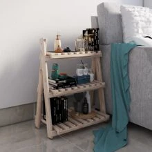 Prateleira Tripla Vertical Para Plantas E Decorações Flores