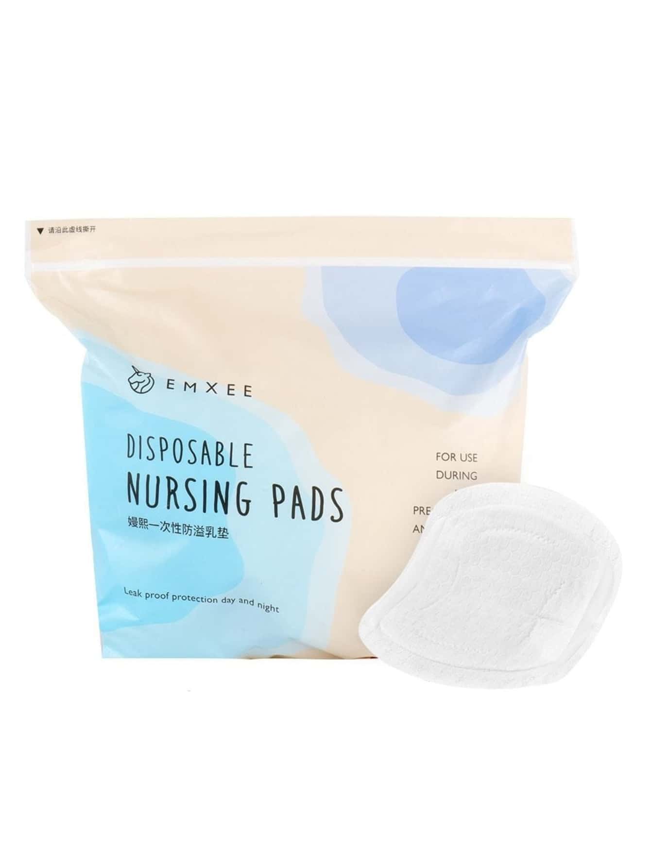 100 Protectores De Lactancia Almohadillas - Blanco - Ver 1
