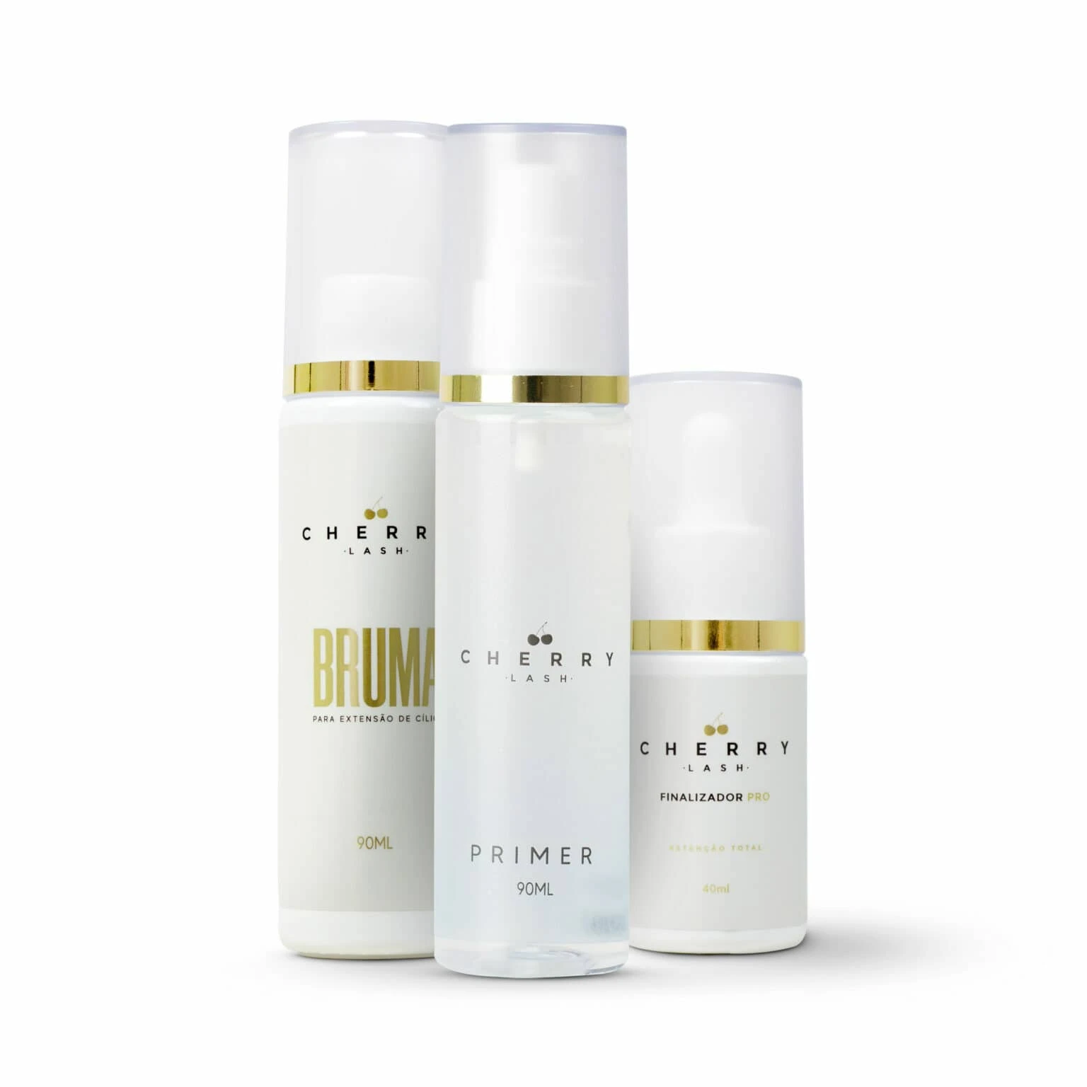 Kit Retenção Cherry Bruma, Primer e Finalizador - Tamanho Único - Visão 1