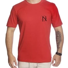 Men T-Shirts - 紅色 - 查看 3