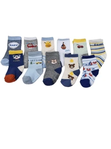 Baby & Kids Socks - 藍色 - 查看 5