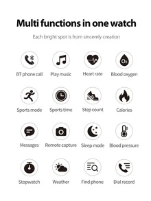 Reloj Inteligente T500 PLUS Smartwatch Carga Inalámbrica - Azul - Ver 2