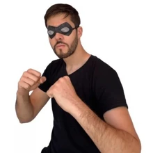 Antifaz Umbrella Academy para disfraz - Negro - Ver 3