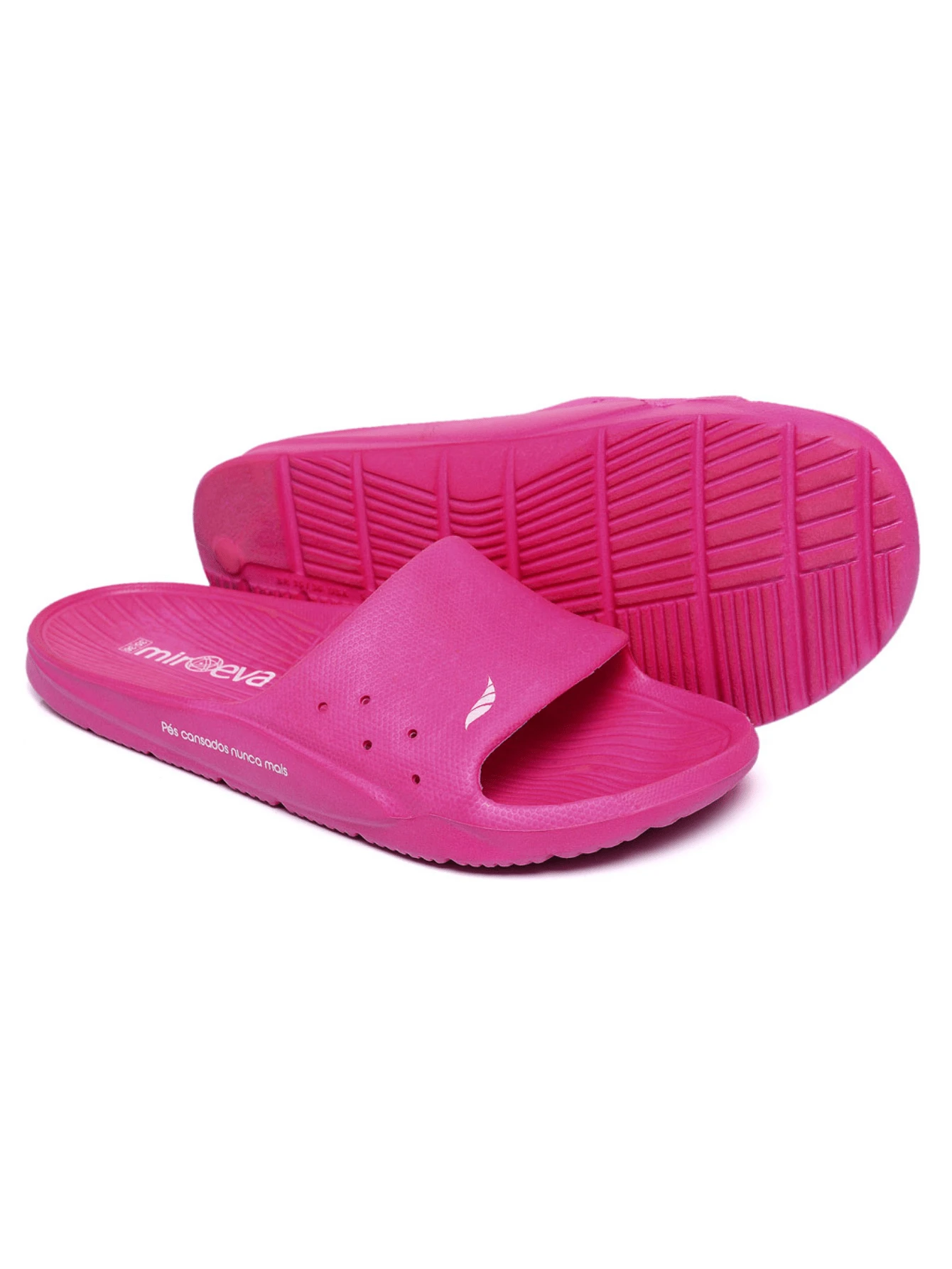 Men Flip Flops & Slides - 玫紅色 - 查看 1