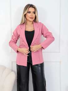 Women Coats - Rusty Rose - View 2