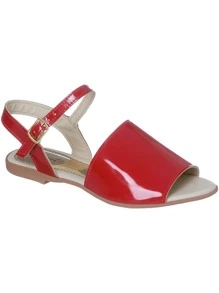 My ToT Kids Flat Sandals - Đỏ - Xem 6