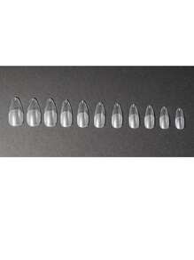 OBP Tips Medium Almond Soft Gel Uñas Postizas 550 Piezas - transparente - Ver 2