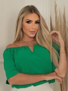 Women T-Shirts - màu xanh lá - Xem 1