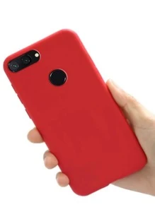 Case Capa Ultra Fina Para Xiaomi Mi8 Lite / Mi 8 Lite - Vermelho - Visão 1
