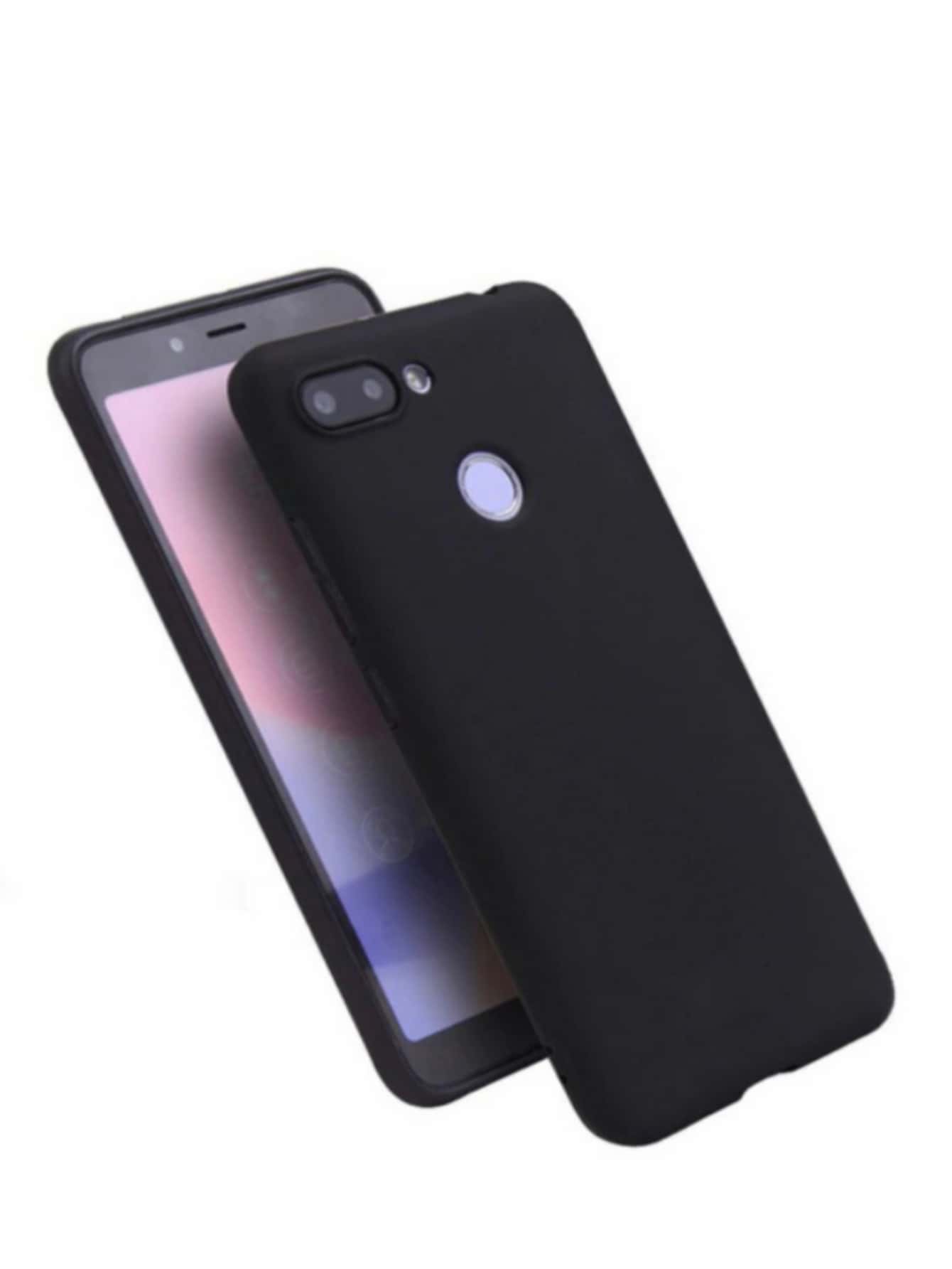 Case Capa Ultra Fina Para Xiaomi Mi8 Lite / Mi 8 Lite - Preto - Visão 1