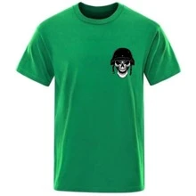 Men T-Shirts - 綠色 - 查看 1