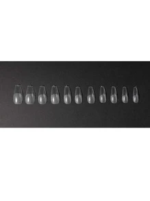 OBP Tips Medium Coffin Soft Gel Uñas Postizas 550 Piezas - transparente - Ver 2