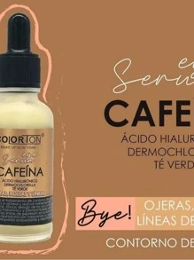 Serum Facial Cafeina Colorton Para Ojeras, Bolsas Contorno - Camel - Ver 3