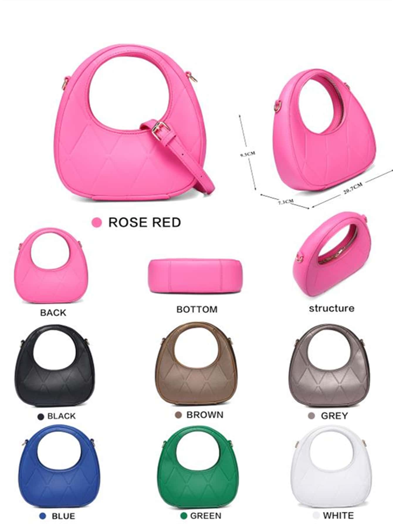 Women Tote Bags - 藍色 - 查看 1