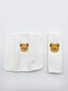 2 Fundas Para Cinturón De Seguridad Para Cochecito De Bebé. - Beis - Ver 2