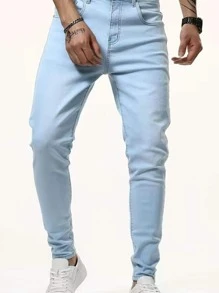 Men Jeans - Lavado ligero - Ver 1