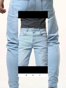 Men Jeans - Lavado ligero - Ver 2