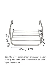 1 pieza Tendedero retráctil de acero inoxidable, tendedero de acero inoxidable minimalista para el hogar, accesorios de baño, herramientas de baño