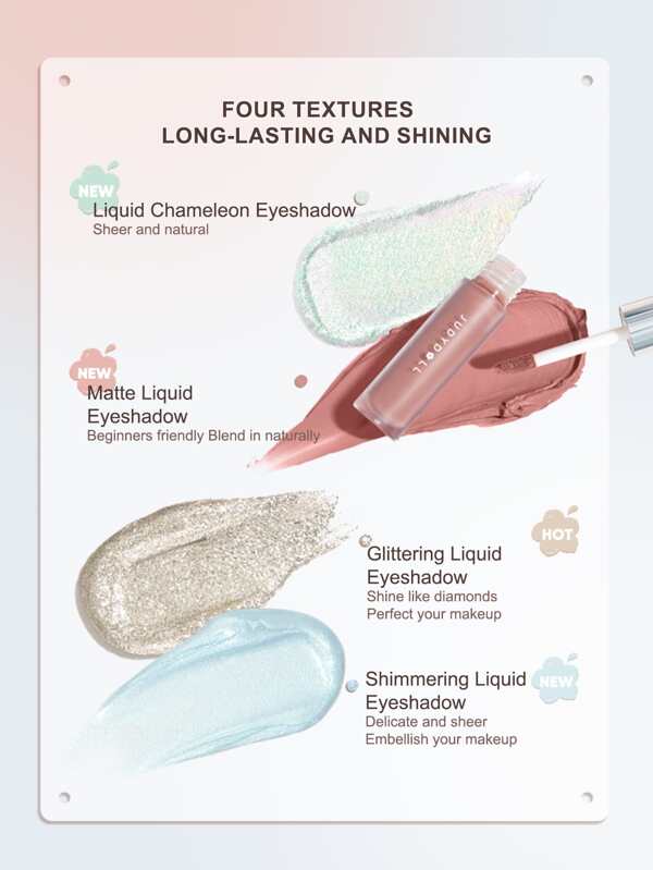 JUDYDOLL Adorable Stars Highly Pigmented Glitter Liquid Eyeshadow