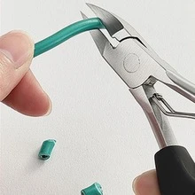 1把不銹鋼大指甲剪夾噴死皮,鷹嘴鉗指甲刀美甲修腳工具 - 黑色 - 查看 8