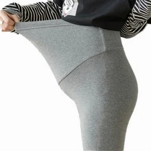 Pantalón De Maternidad Embarazo Ropa De Maternidad - Gris Oscuro - Ver 4