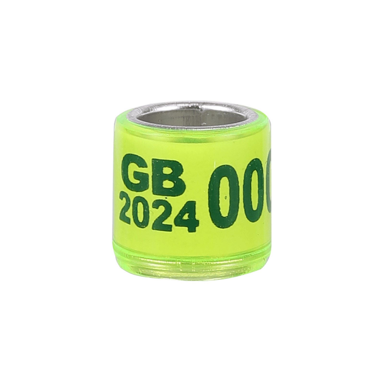 50pcs Green Pigeon Leg Rings With Letters, Durable Bird Foot Ring For