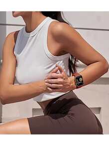 Bộ 6 dây đeo thể thao (không có mặt số) tương thích với đồng hồ 38mm 40mm 41mm 42mm 44mm 45mm 49mm, dây đeo đồng hồ Apple bằng silicon mềm chống thấm nước tương thích với Series Ultra 9 8 7 6 5 4 3 2 1 SE dành cho nam nữ - Nhiều màu - Xem 4