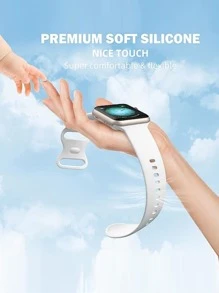 Bộ 6 dây đeo thể thao (không có mặt số) tương thích với đồng hồ 38mm 40mm 41mm 42mm 44mm 45mm 49mm, dây đeo đồng hồ Apple bằng silicon mềm chống thấm nước tương thích với Series Ultra 9 8 7 6 5 4 3 2 1 SE dành cho nam nữ - Nhiều màu - Xem 2