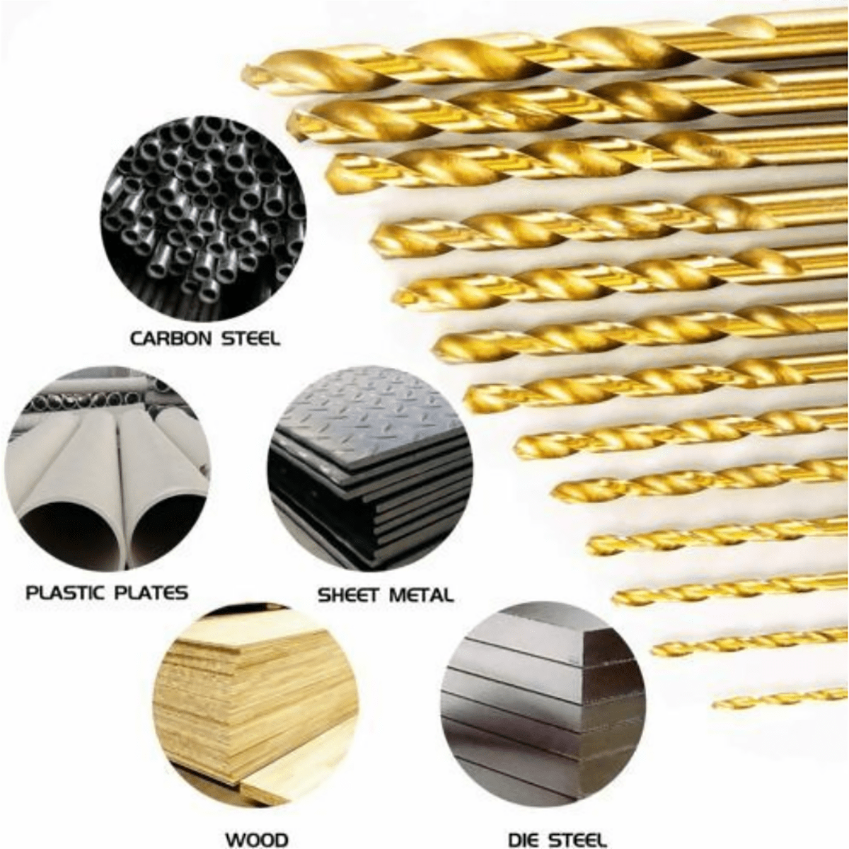 1 Set Rotating Thread Drill Bit Set SHEIN USA