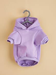 1pc Cartoon Unicorn Pattern Pet Hoodie - Multicolor - View 4