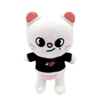 Stuffed Animals Skzoo Stray Kid K Pop Kawaii Animals Models Home Decoration - Black and White - View 1