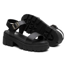 Women Platforms & Wedge Sandals - 黑色 - 查看 5