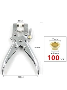 QJH Tá dược trang trí hàng may mặc khác - Bạc - Xem 6