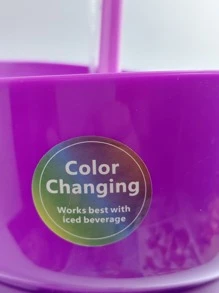 (1 PZ) (1LT) Vaso Mágico con Plato Botanero (500 GR) Tipo Estadio Cambia De Color Incluye Popote y Decoraciones + UN REGALO SORPRESA