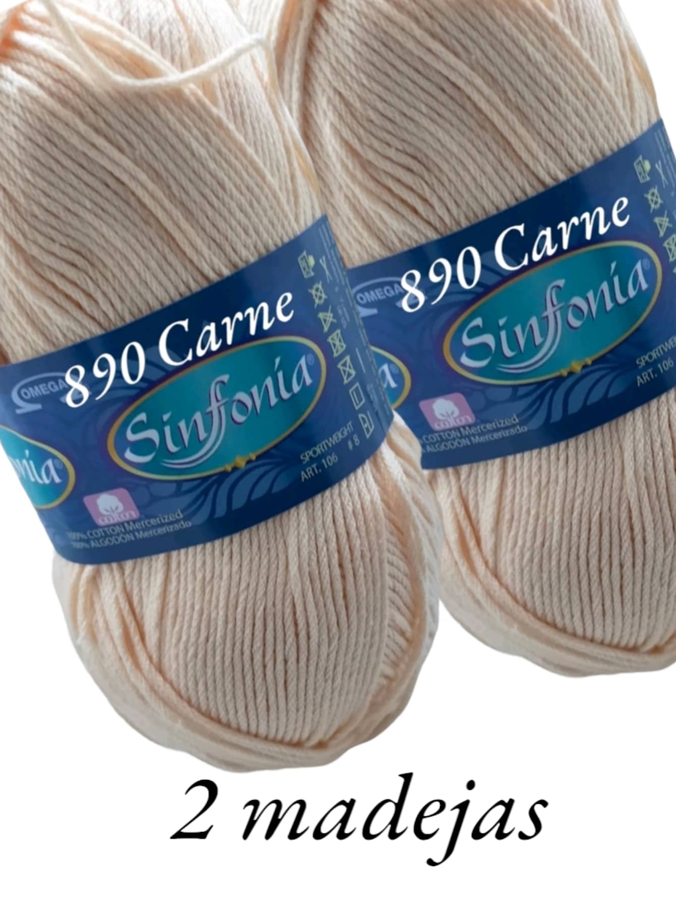 2 HILAZA SINFONIA 100 GRS - transparente - Ver 1