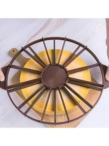 Marcador De Rebanadas Pastel 10 y 12 Marcas - Café integral - Ver 6