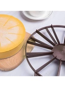 Marcador De Rebanadas Pastel 10 y 12 Marcas - Café integral - Ver 5