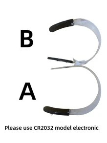 7色led發光眼鏡,y2k赛博朋克未來主義風格led眼鏡,適用於海灘,派對,婚禮,舞會,俱樂部,炫酷發光! 雙邊控制/單邊控制 - 彩色 - 查看 4