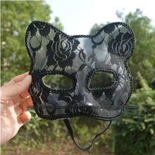 Mascarilla negro gato - Negro - Ver 1