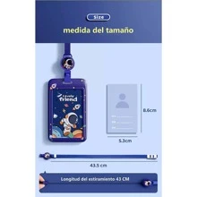 3pcs Yoyo Credential Holder Stretchable Identification Badges - Blue - View 7