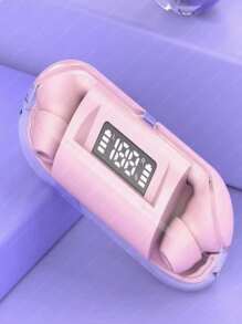 SIMER Audífonos Inalámbricos Bluetooth - Rosa - Ver 3