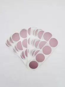Rose Gold 25mm Round Scratch-off Stickers For Diy Game, Festival Promotion, Interactive Prize Scratch Off Labels