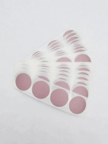 Rose Gold 25mm Round Scratch-off Stickers For Diy Game, Festival Promotion, Interactive Prize Scratch Off Labels
