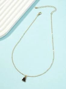 1 Miếng Con ma Vòng cổ mặt dây chuyền - màu đen - Xem 4