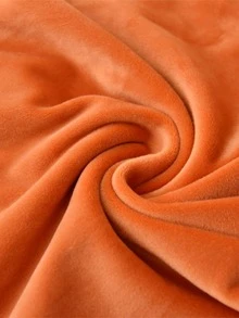 1 件/2 件银狐天鹅绒椅套，适合鸭嘴椅，日常休闲使用 - 橘色 - 查看 3